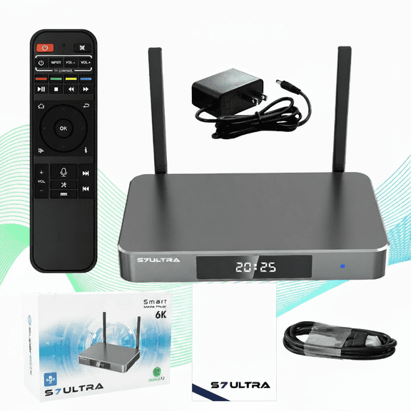 Super S 7 6K-Ultra-HD-Pureview-Home Receiver for Family Fun with Large Capacity 4G RAM+128G ROM