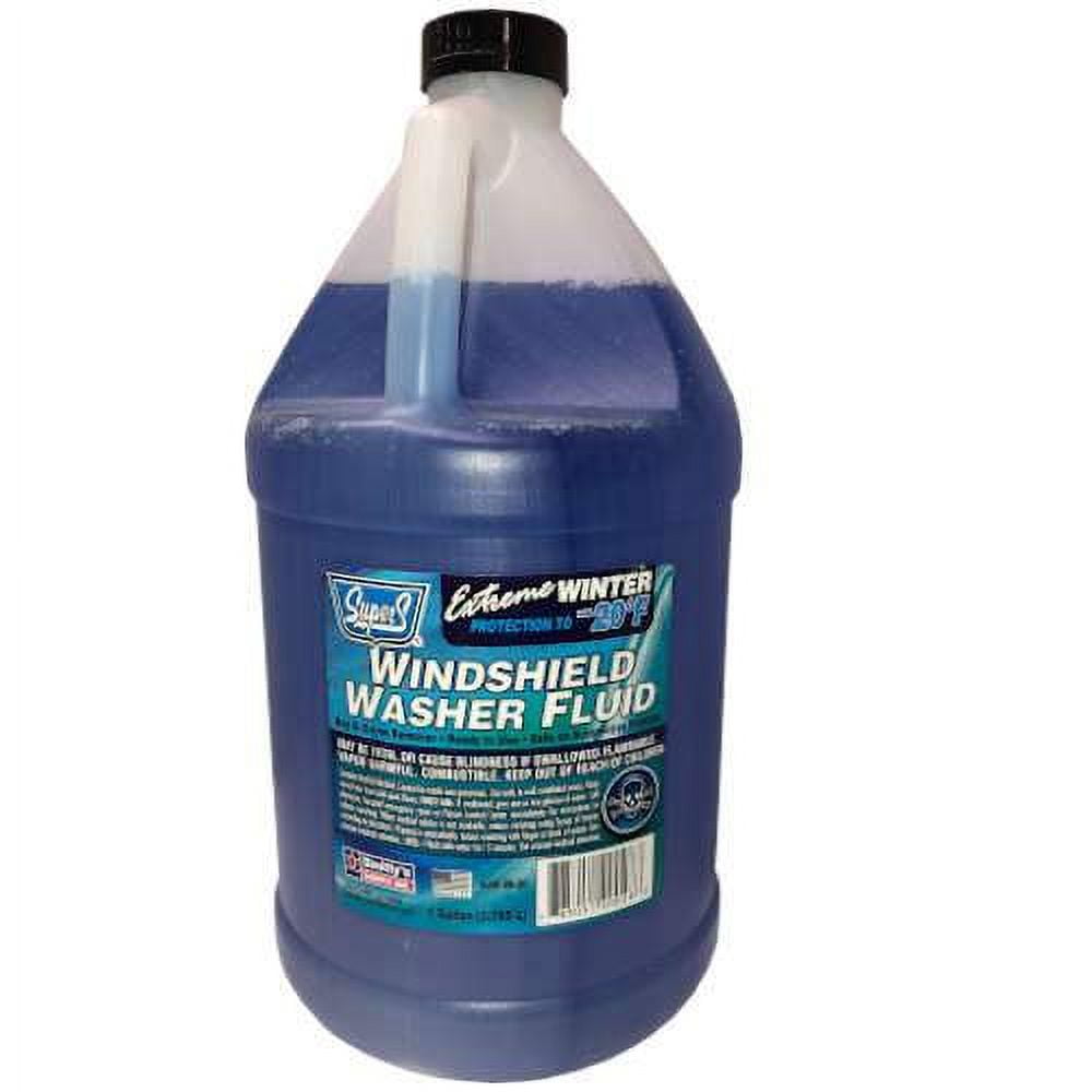 Super S Windshield Washer Fluid 1gal 