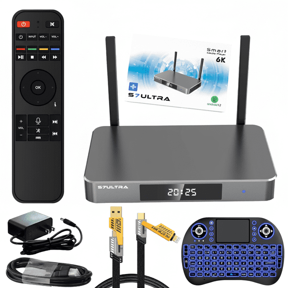 Super S7 6K-Ultra-HD-Pureview-Home Receiver for Family Fun with Large Capacity 4G+128G Storage