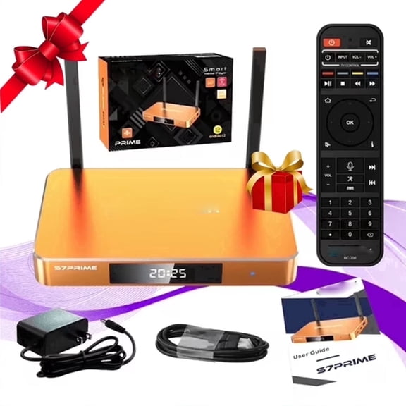 Super S7 Prime 6K Ultra Home Entertainment Receiver 4+128GB 7-DayTime-Shift
