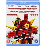 Super - SHUT UP, CRIME! / RAINN WILSON, ELLEN PAGE, LIV TYLER, KEVIN BACON / Blu-ray Disc / DVD Video