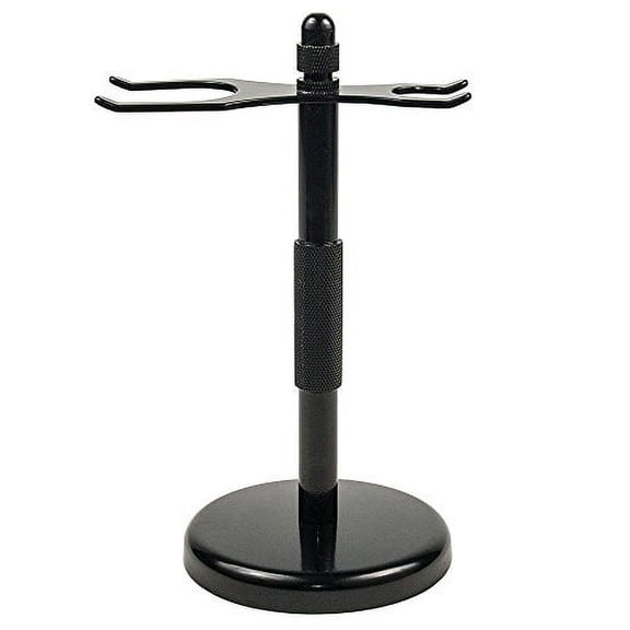 Super Safety Razors 2 Prong Safety Razor Brush Stand Heavyweight Base for Stability
