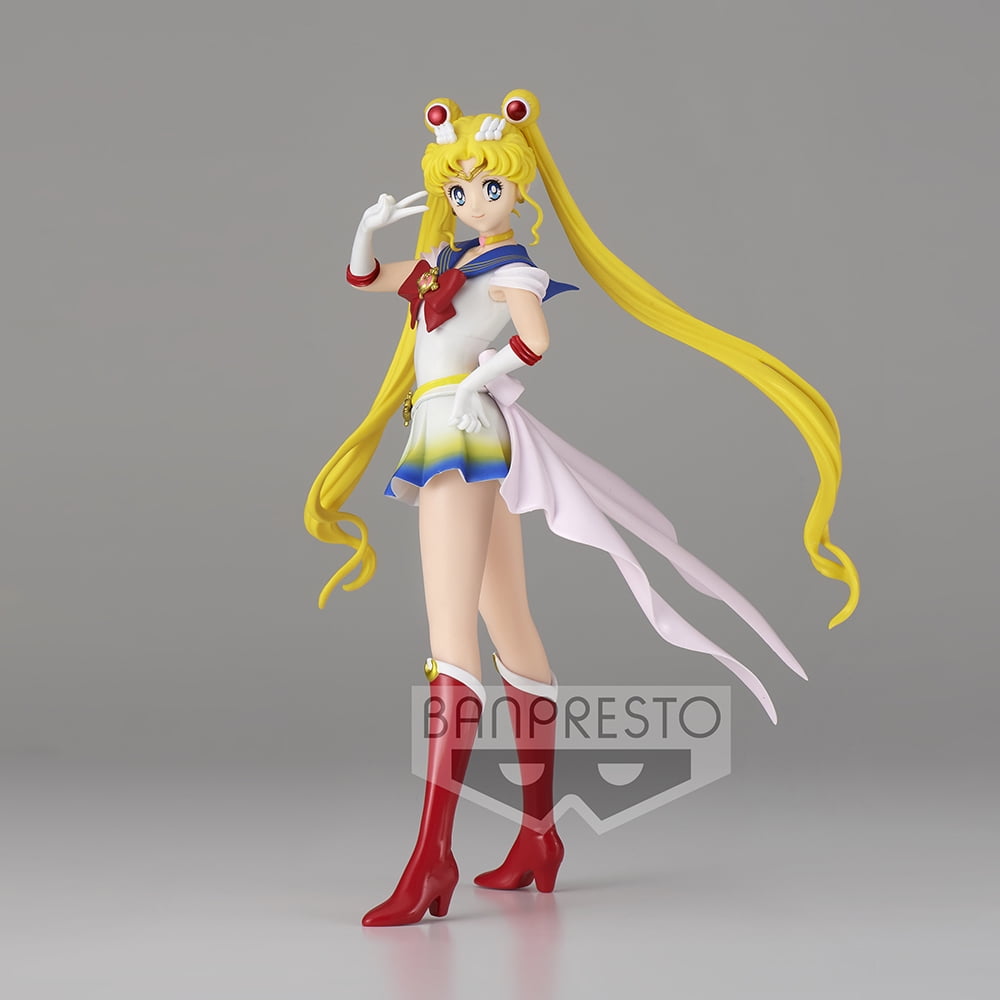 Super Sailor Moon Ver B Pretty Guardian Sailor Moon Eternal the Movie  Glitter \u0026 Glamours Prize Figure - Walmart.com