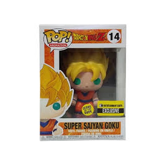 Super Saiyan Goku 14 Exclusive Vinyl Figure With Protector DragonBall Z