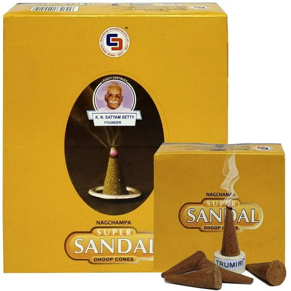 Super Sandal Incense Cones And Cone Incense Burner Bundle Insence Insense Satya Incense