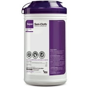 Super Sani-Cloth Surface Disinfectant Cleaner Canister Alcohol Scent 390 Ct Q86984
