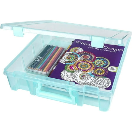 Super Satchel Single Compartment Box, Arts and Crafts Storage Box