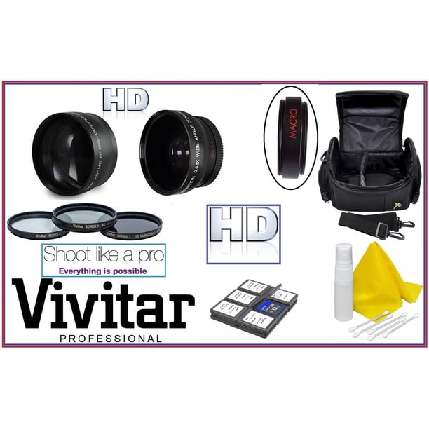Super Saving Hi Def Accessory Pack For Canon EOS R7 R10 (55mm Size
