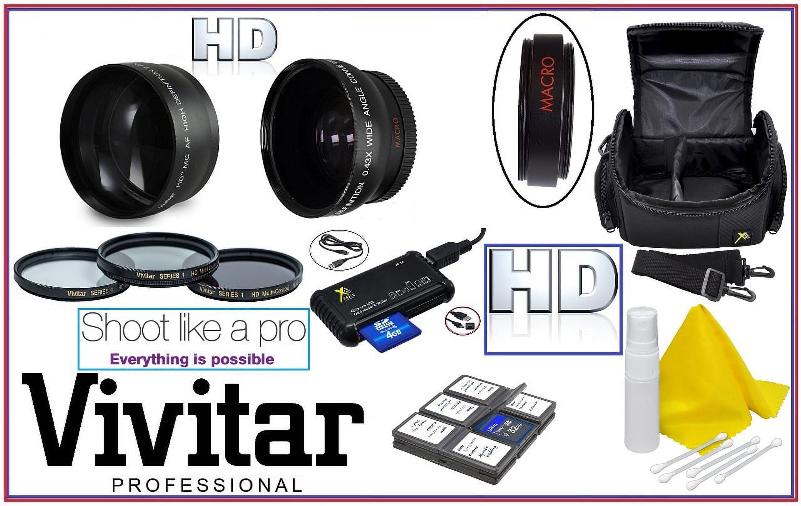 NEEWER Kit de Filtre pour Objectif 58