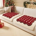 thumbnail image 1 of Super Savings Week karymi Christmas Themed Plush Chair Cushion 18x18-Inch Non-Slip Mat Red White Brown Holiday Decor for Furniture Protection Christmas Party Supplies, 1 of 6