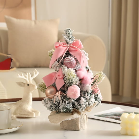 Super Savings Week karymi Tabletop Christmas Tree with Accessories Christmas Party Decoration Artificial Christmas Tree Birthday Gifts Super Savings Week Best Sellers