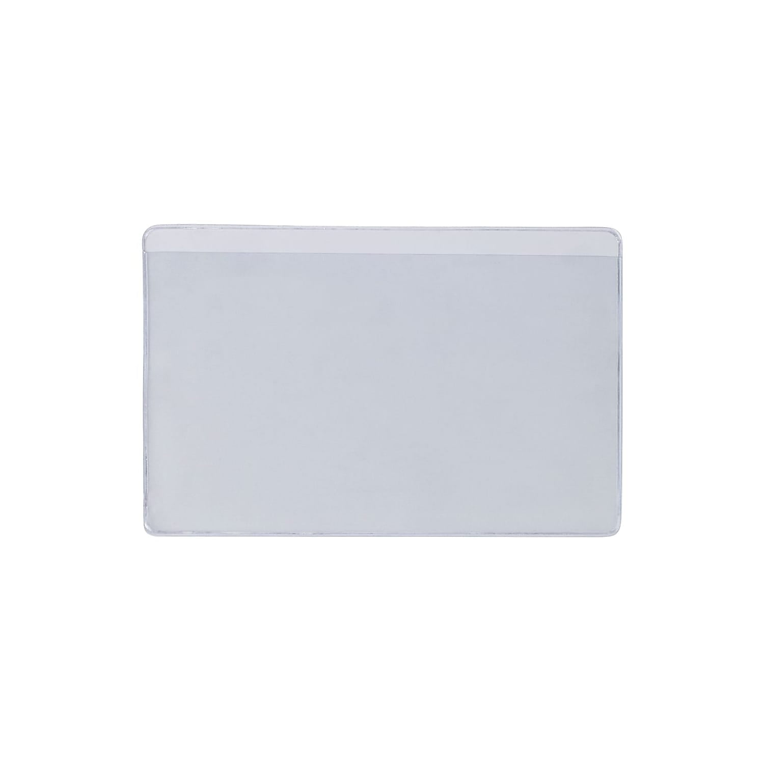 SuperScan LH207 2 x 3.5 in. PressOn Vinyl Envelopes Long Side Open