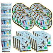 Super Science Birthday Party Supplies Set Plates Napkins Cups Tableware Kit for 16