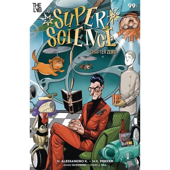 Super Science Chapter Zero Oneshot Lab Press Comic Book