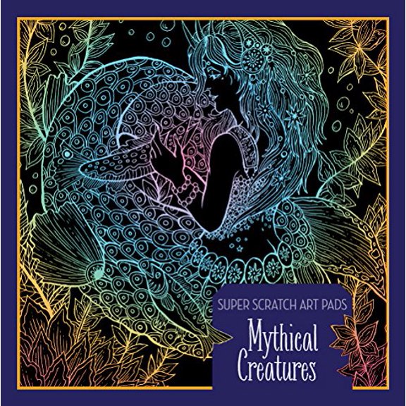 Pre-Owned Super Scratch Art Pads: Mythical Creatures (Paperback) 1454925043 9781454925040