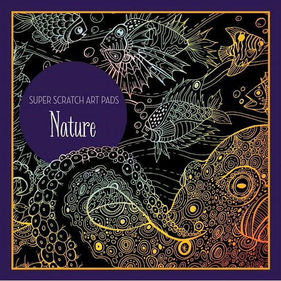 Super Scratch Art Pads: Nature, (Paperback)