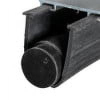 Super Seal 4" Rubber w/Tube Garage Door Weather Seal 10'