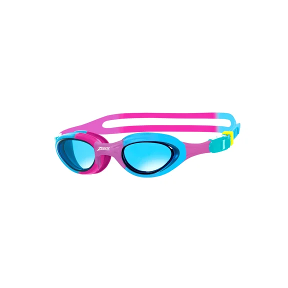 Super Seal Junior Goggles Pink/Blue - Tinted Blue Lens