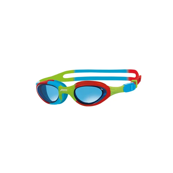 Super Seal Junior Goggles Red/Blue - Tinted Blue Lens