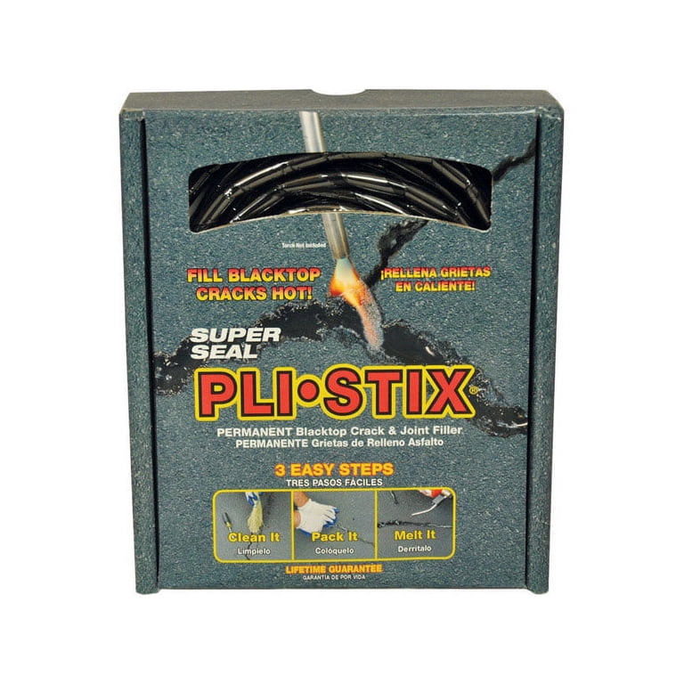 Super Seal Pli-Stix Black Asphalt Asphalt Crack Filler 2 lb