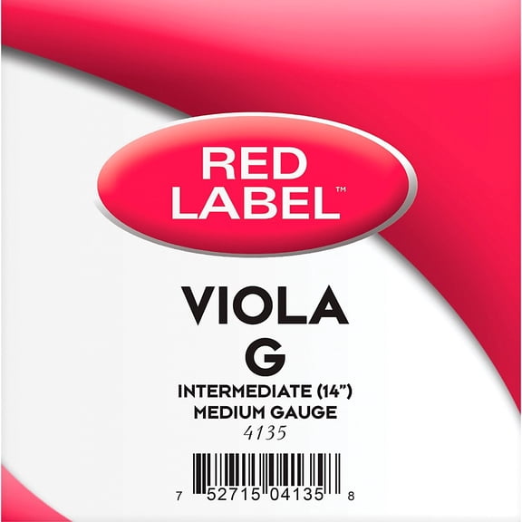 Super Sensitive Red Label Series Viola G String 14 in., Medium