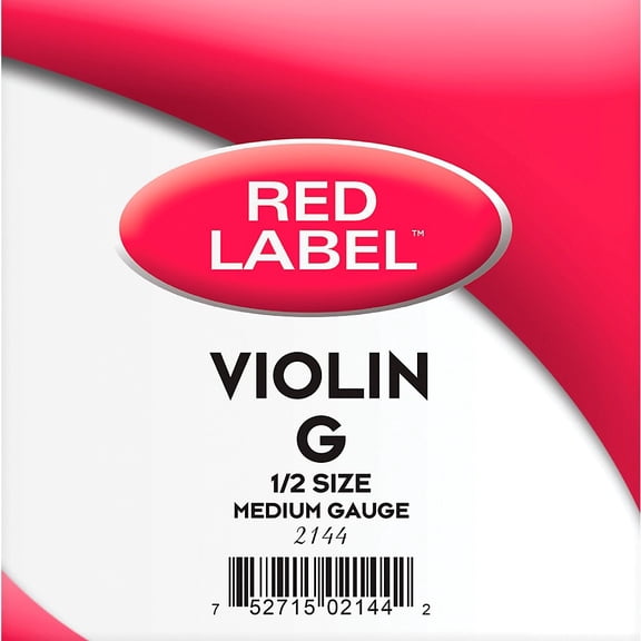 Super Sensitive Red Label Violin G String - Medium 1/2 - SS214*O1/2