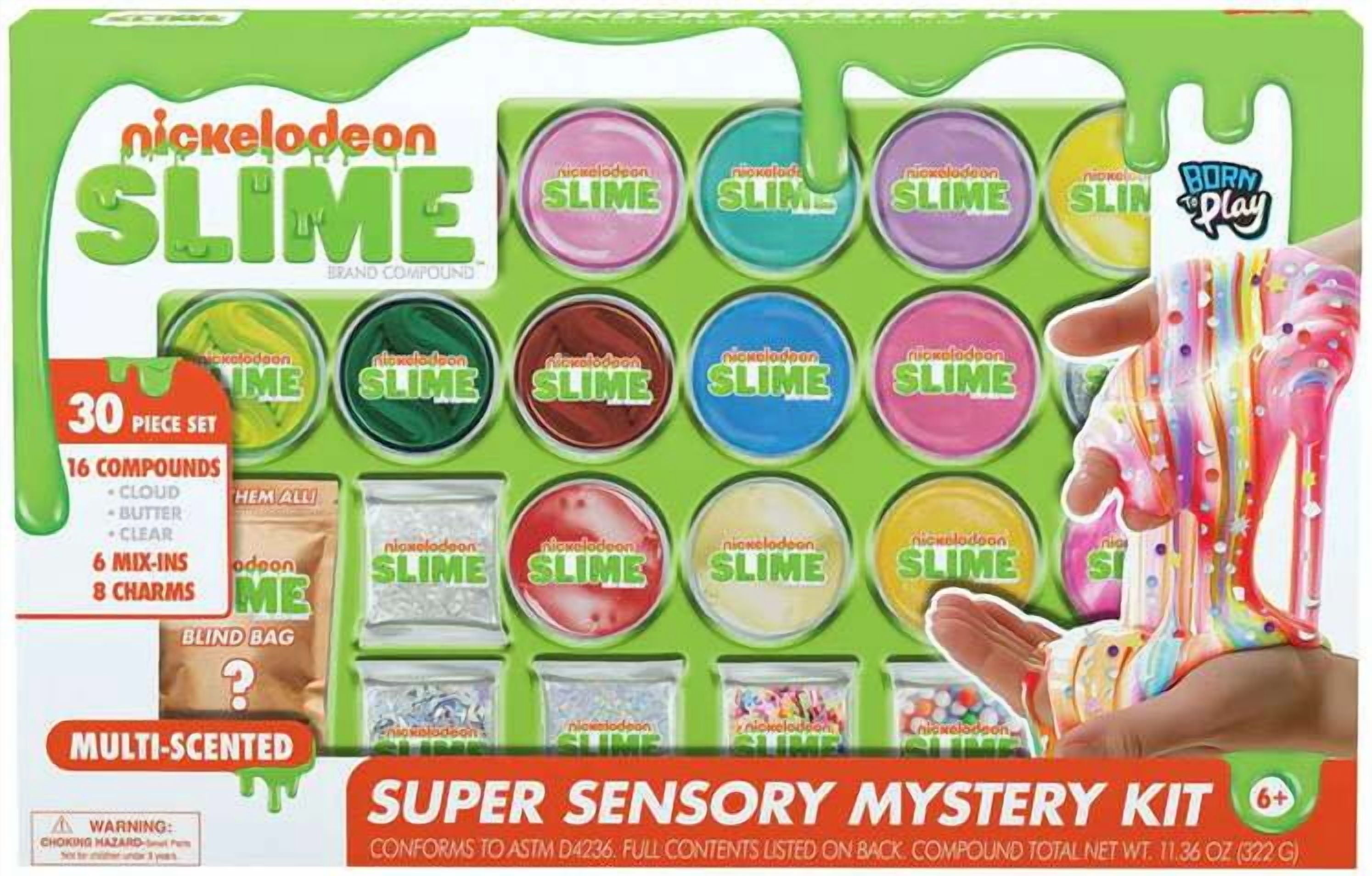 Nickelodeon Slime Super Sensory Mystery Kit - Walmart.com