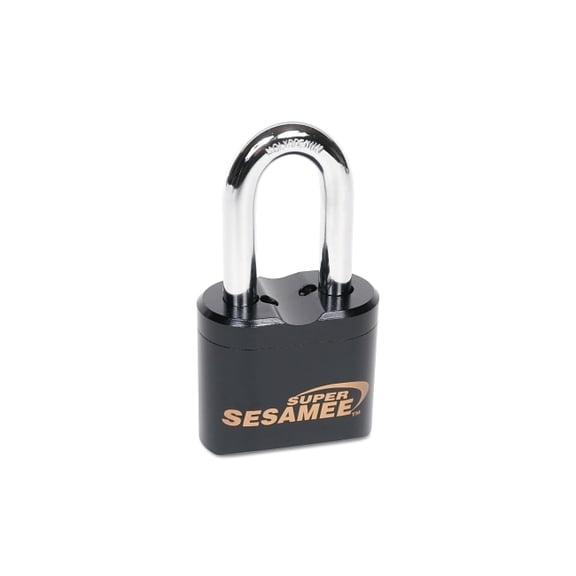 Super Sesamee Keyless Padlocks, 7/16 in Diam., 7/8 in W X 2 in H