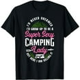 thumbnail image 1 of Super Sexy Camping Lady Motorhome Campervan Girl T-Shirt, 1 of 5