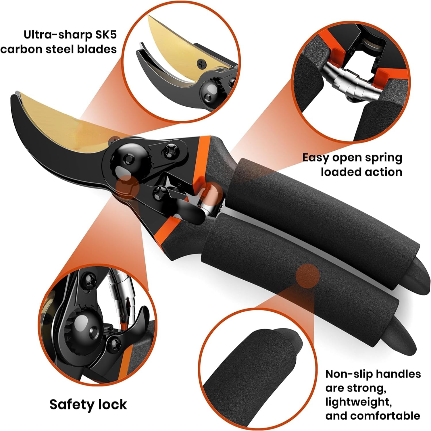 Super Sharp Essential Professional Gardening Supplies Premium Heavy