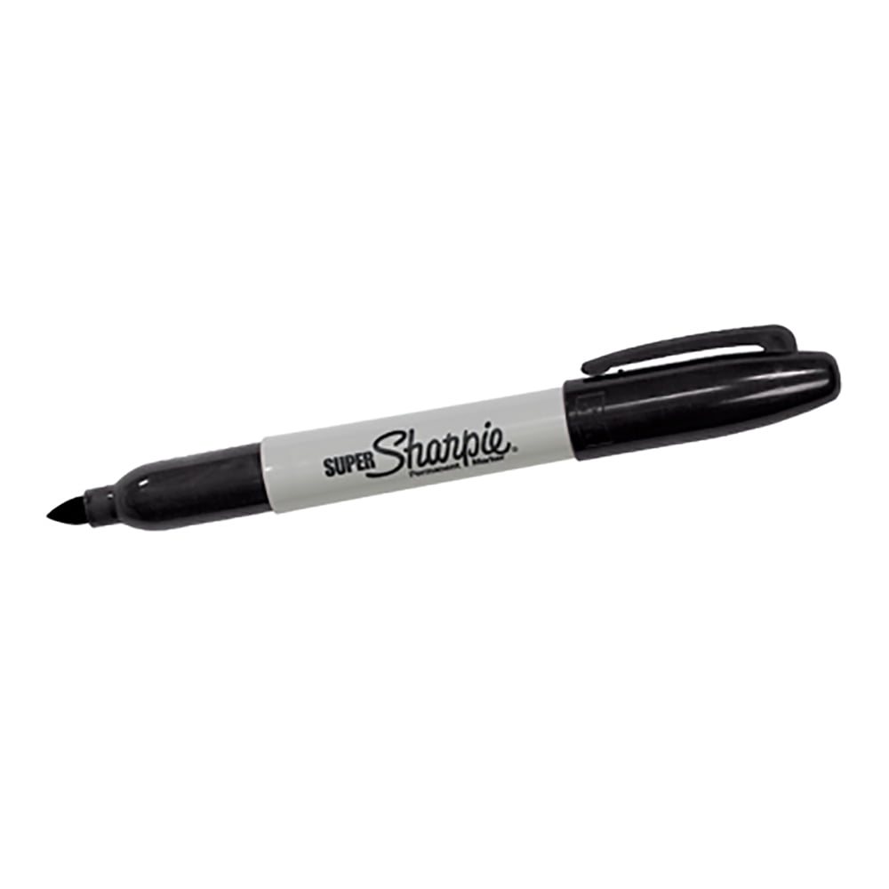 Super Sharpie Markers Black 12/Case MK305BK