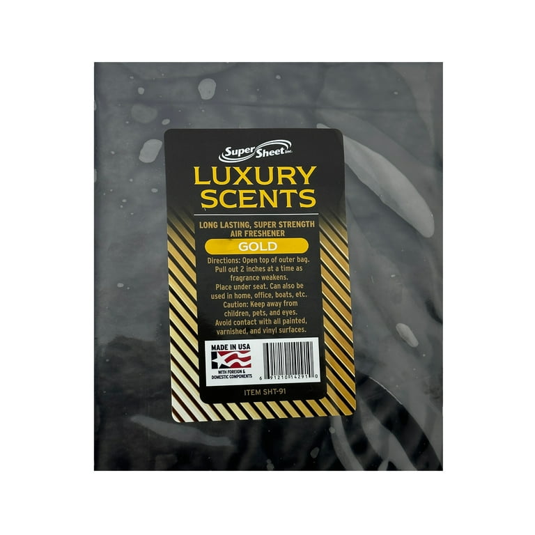 Super Sheet Under the Seat Car Air Fresheners Large Luxury Scents