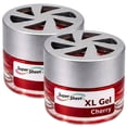 thumbnail image 1 of Super Sheet XL Gel Car Air Freshener - Cherry Scent, Luxury Glass Jar Auto Fragrance, Long Lasting Gel Diffuser for Car, Home & Office - Made in USA, 2 Pack, 1 of 7