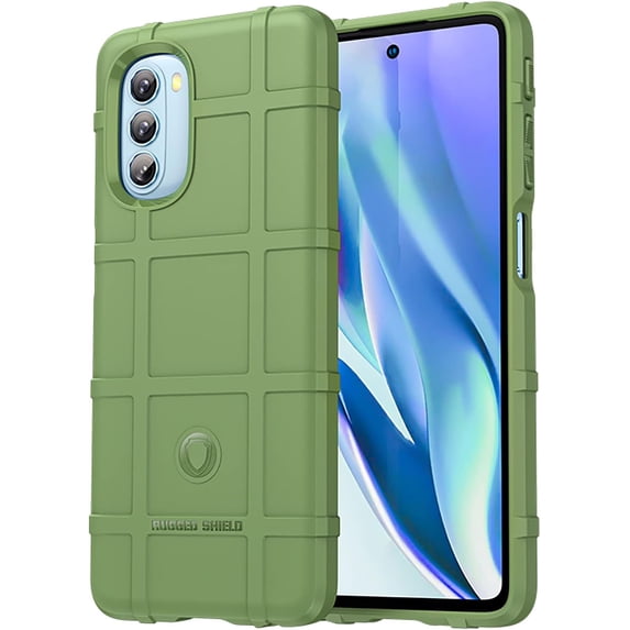 Super Shock Resistant for Motorola Moto G51 5G Case,Heavy Duty Shockproof Military Grade Drop Tested Case Super Sturdy Bumper Rugged Hard Phone Cover for Motorola Moto G51 5G HD Green