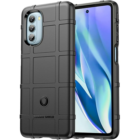Super Shock Resistant for Motorola Moto G51 5G Case,Heavy Duty Shockproof Military Grade Drop Tested Case Super Sturdy Bumper Rugged Hard Phone Cover for Motorola Moto G51 5G HD Black