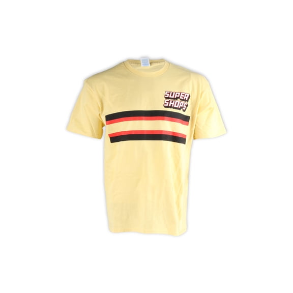 Super Shops SST2-M Retro T-Shirt - Banana Yellow - Adult Medium - Each