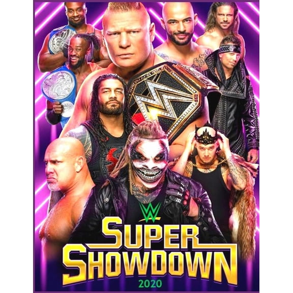 Super Showdown: Anxiety WWE Coloring Books For Adults And Kids Relaxation And Stress Relief