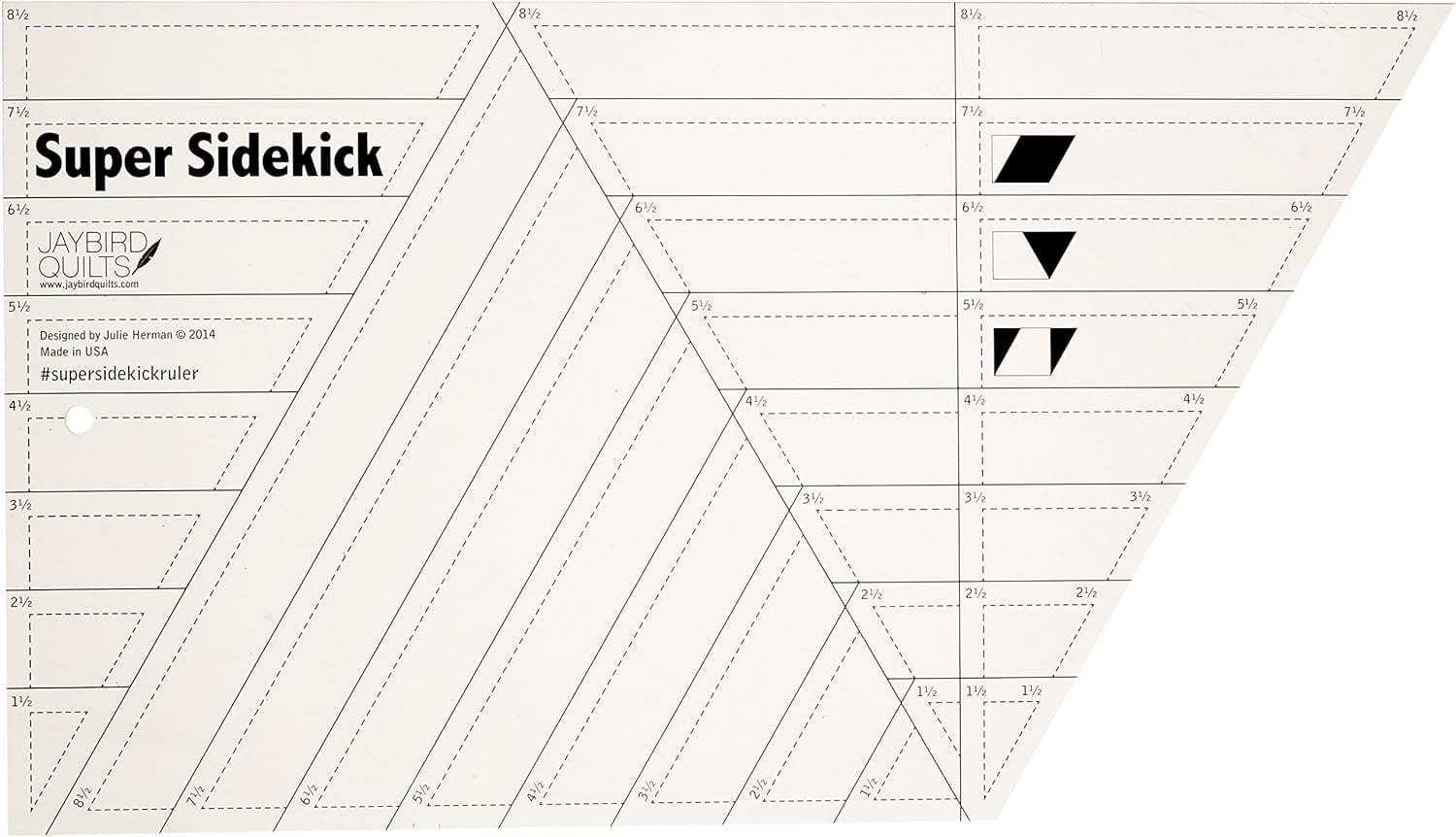 JAYBIRD QUILTS Super Sidekick Ruler