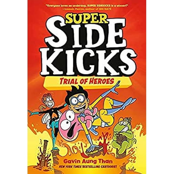 Pre-Owned Super Sidekicks #3: Trial of Heroes: (A Graphic Novel) (Hardcover) 0593175131 9780593175132