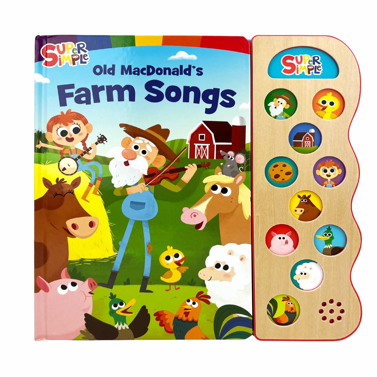 Super Simple Old MacDonald's Farm Songs (Board Book) - Walmart.com
