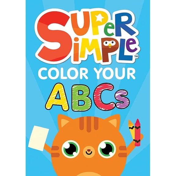 Super Simple Color Your ABCs (Hardcover)