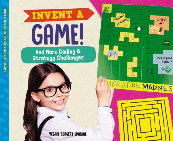Makerspace Math Games Pre-Owned Super Simple Makerspace Steam Challenge Invent a Game! and ...