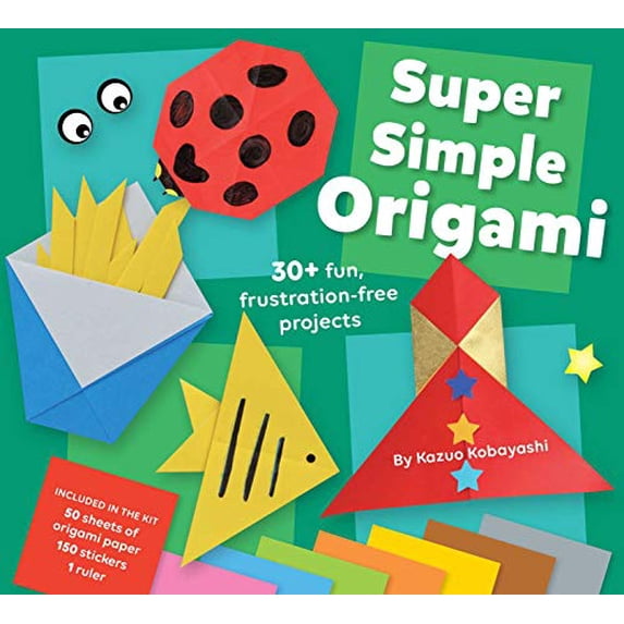 Pre-Owned Super Simple Origami: An At-Home Activity Kit for Ages 5+ (Paperback) 4056210640 9784056210644