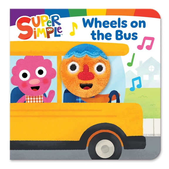 Super Simple Wheels on the Bus, (Board Book)
