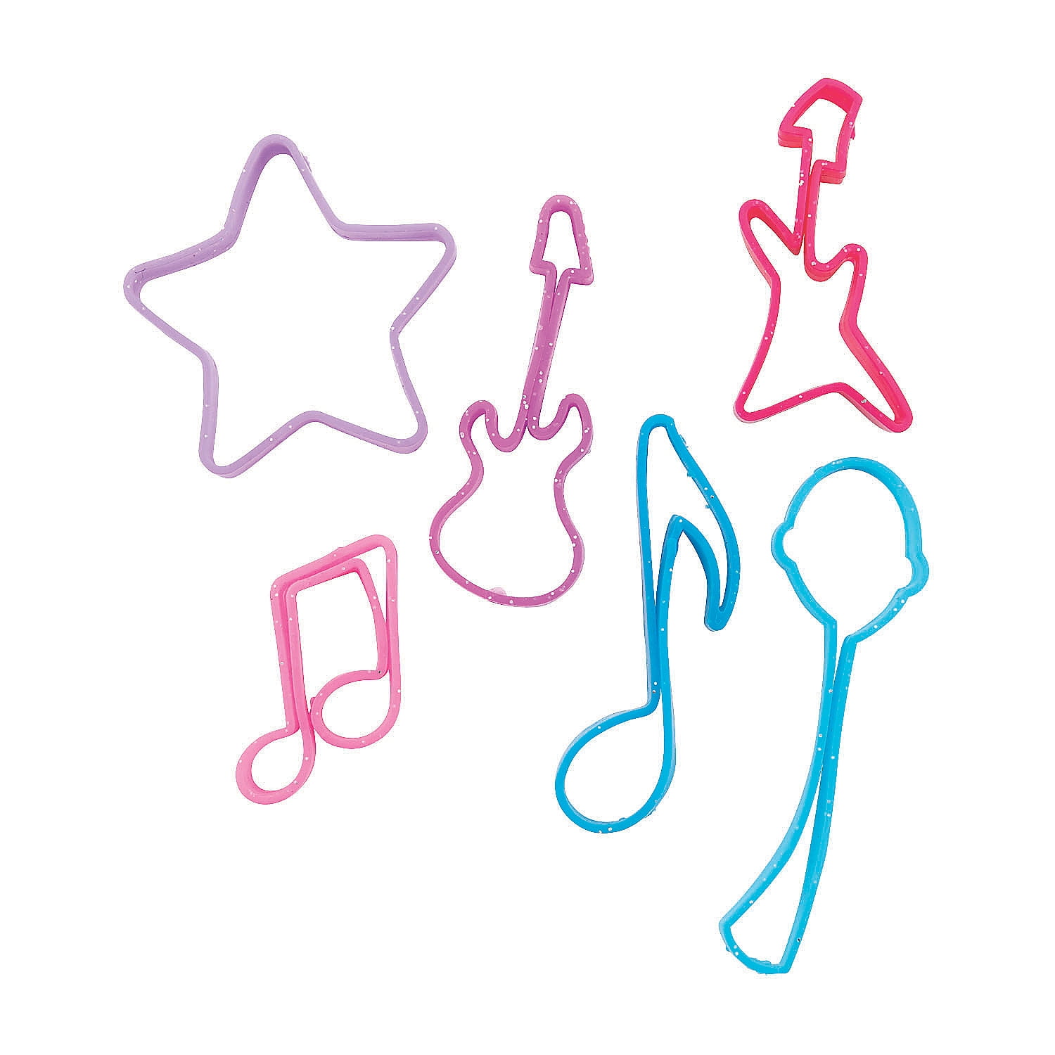 Super-Sized Glitter Rock Star Fun Bands - Walmart.com