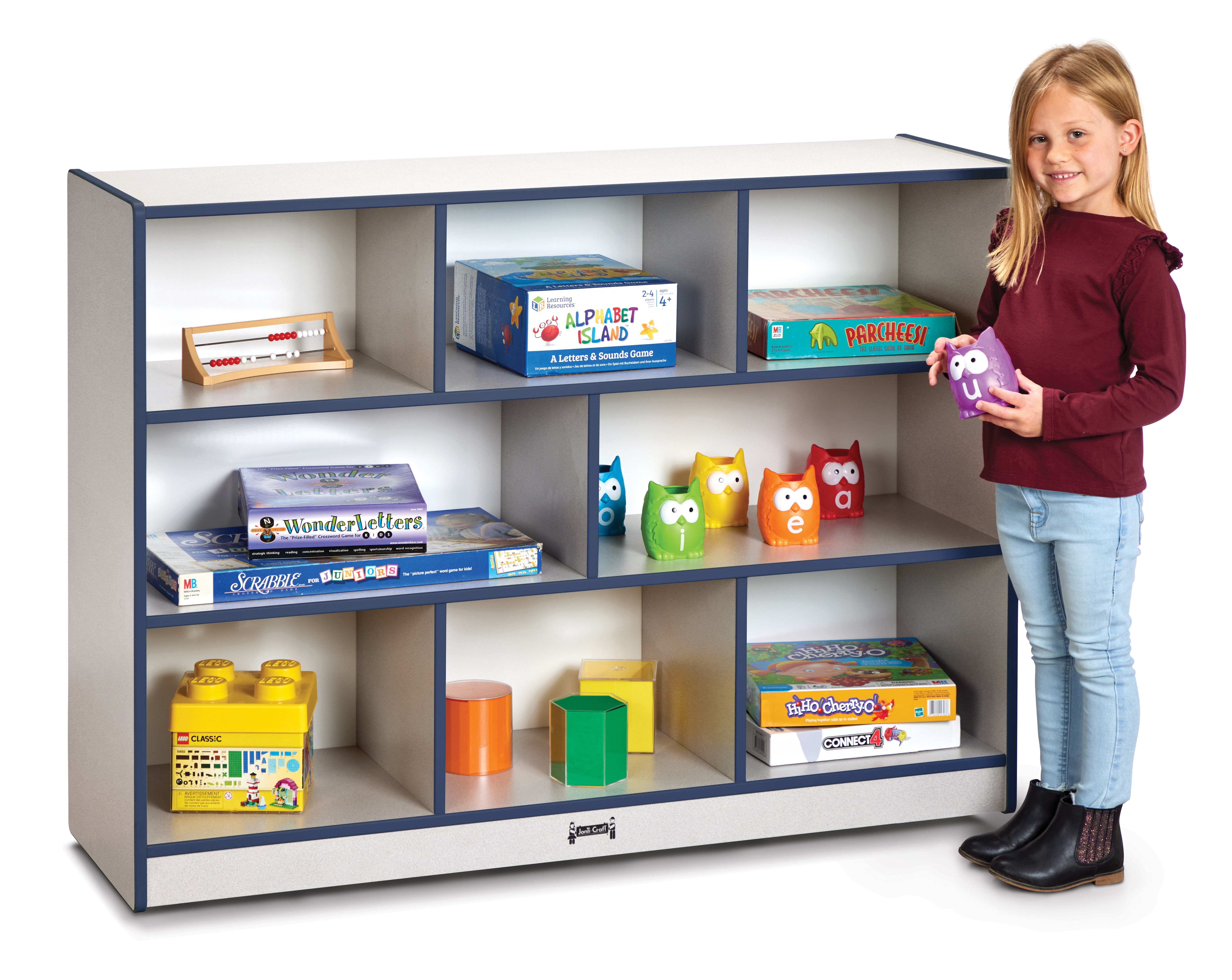 Super-Sized Single Mobile Storage Unit - Navy - Walmart.com