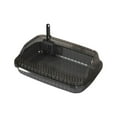 thumbnail image 1 of Super Sized cat Litter Box, with Anti Scatter Cover, top with Transparent Open high Edge cat Litter Box Cover, with Sand Shovel, 18.9x12.6x5.51in（Dark Gray), 1 of 6