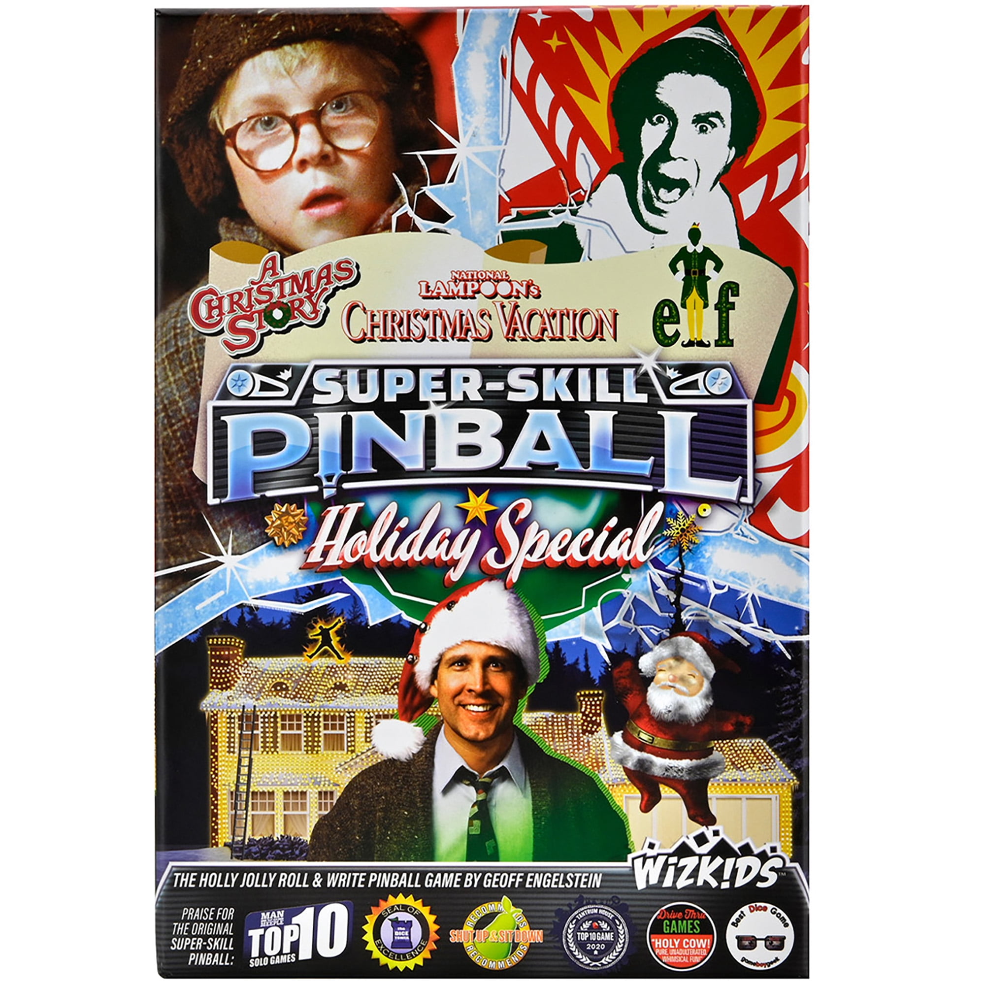 Super-Skill Pinball: Holiday Special - WizKids, Ages 12+, 1-4 Players, 45 Min