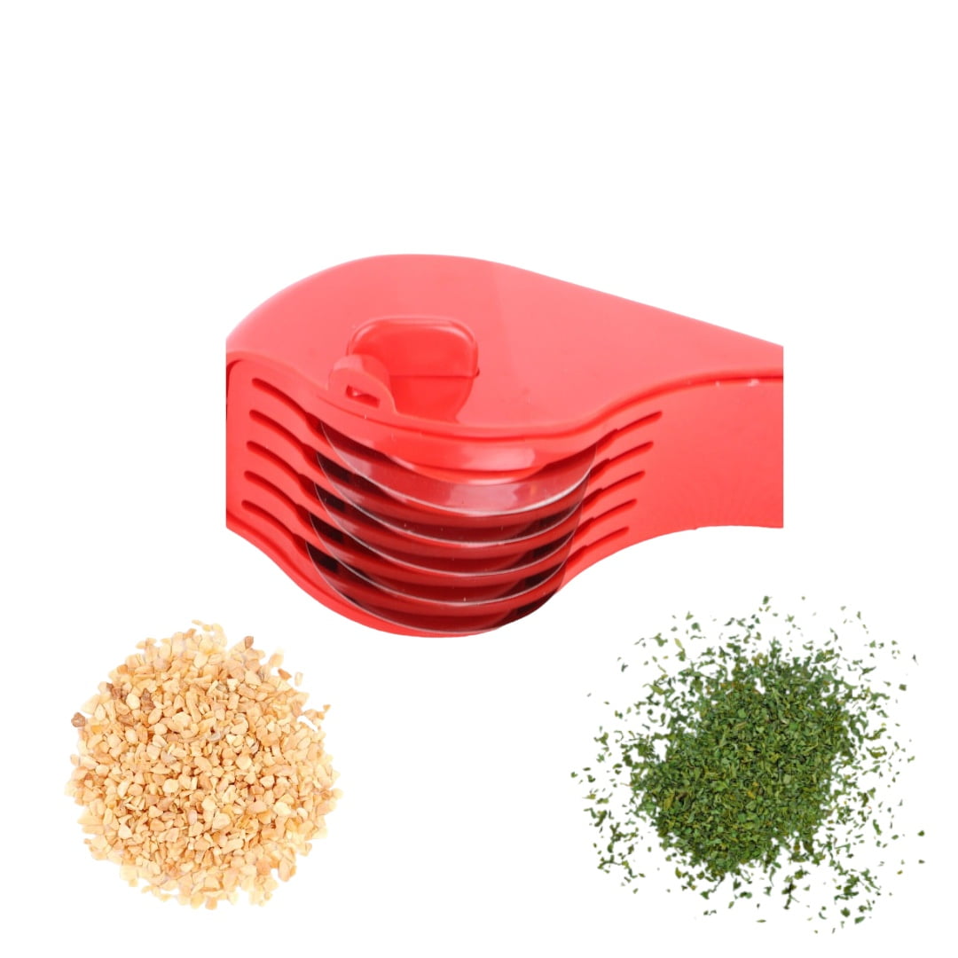 Super Slicer Ultimate Rolling 5 Blade Wheel for Chopping Mincing Herb