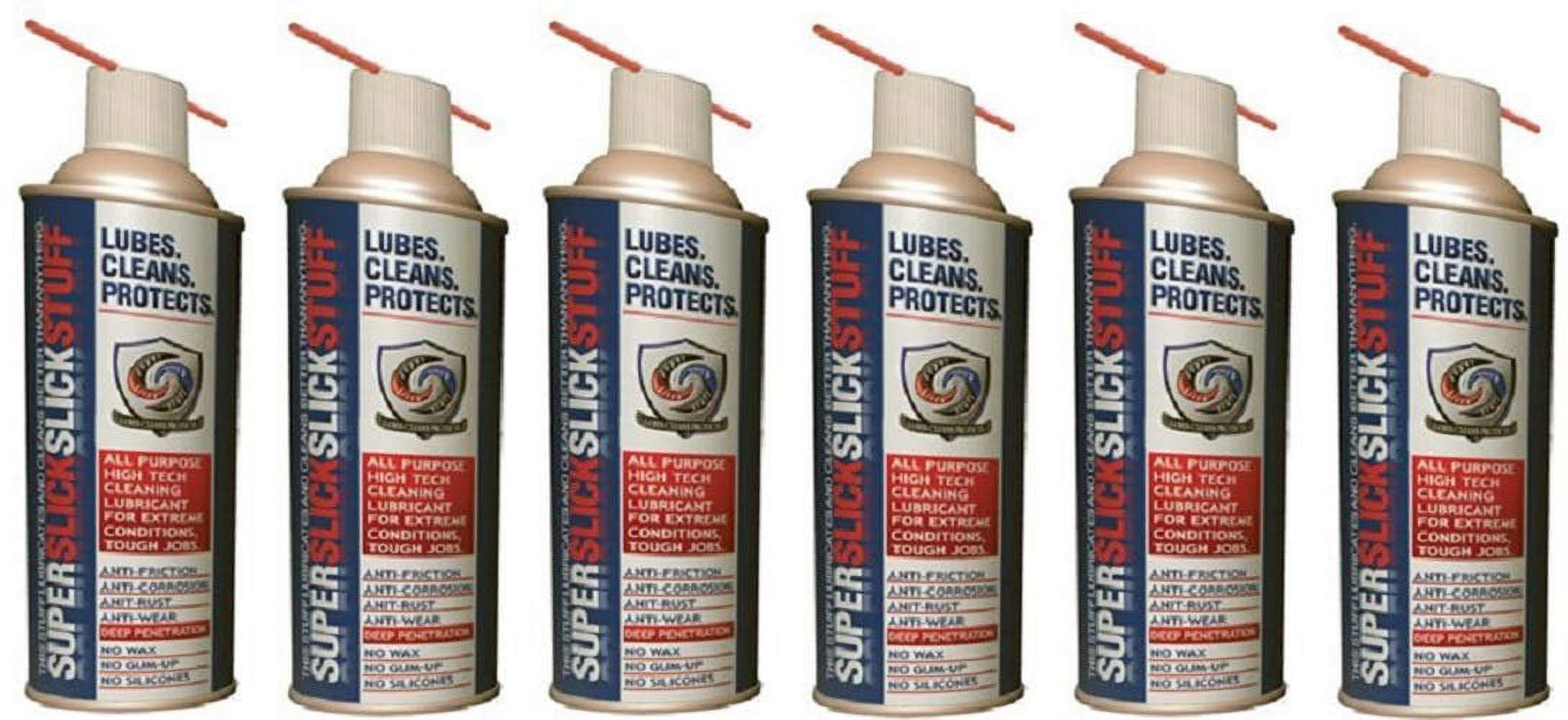 Super Slick Slick Stuff 20017 11 oz Spray Lubricant - Quantity 6 Cans 